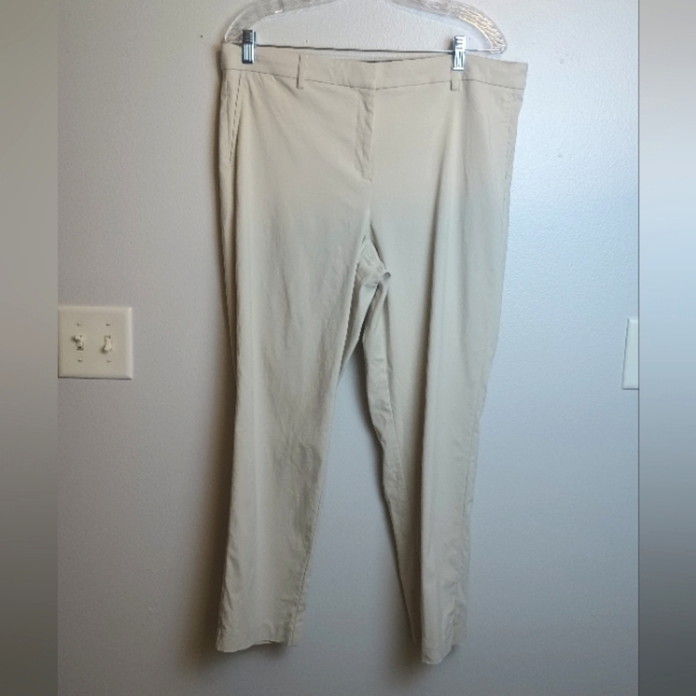 J.Jill Wearever Collection Refined Woven Trousers Size 16